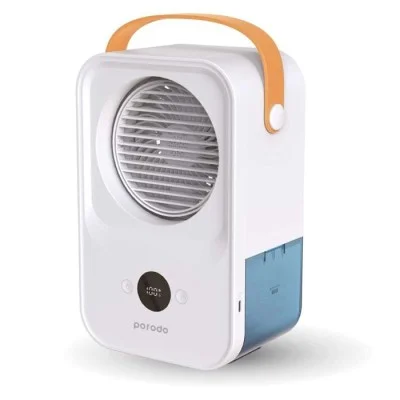 Porodo Lifestyle Water - Ice Nano Mist Cooling Fan - White
